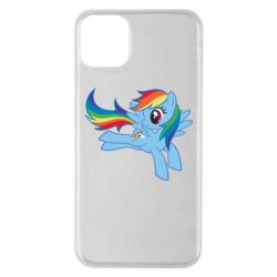 Чехол для iPhone 11 Pro Max Rainbow Dash run - PrintSalon