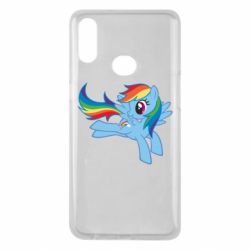Чехол для Samsung A10s Rainbow Dash run - PrintSalon