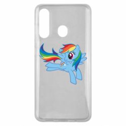 Чехол для Samsung M40 Rainbow Dash run - PrintSalon