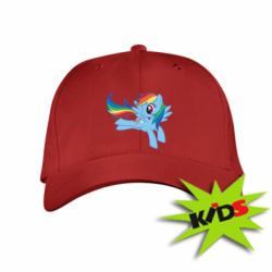 Детская кепка Rainbow Dash run - PrintSalon