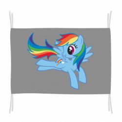 Флаг Rainbow Dash run