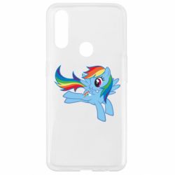 Чехол для Oppo A31 Rainbow Dash run - PrintSalon