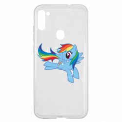 Чехол для Samsung A11/M11 Rainbow Dash run - PrintSalon