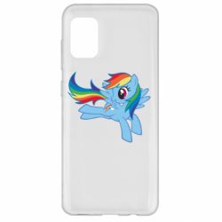 Чехол для Samsung A31 Rainbow Dash run - PrintSalon