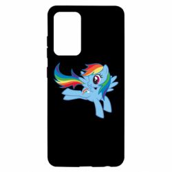 Чехол для Samsung A52 5G Rainbow Dash run - PrintSalon