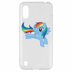 Чехол для Samsung A01/M01 Rainbow Dash run - PrintSalon