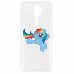 Чехол для Oppo A5/A9 2020 Rainbow Dash run-PrintSalon Чехол для Oppo A5/A9 2020 Rainbow Dash run