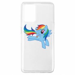 Чехол для Oppo A74 4G Rainbow Dash run - PrintSalon