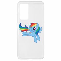 Чехол для Xiaomi Mi 10T/10T Pro Rainbow Dash run - PrintSalon