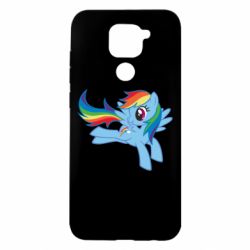 Чехол для Xiaomi Redmi Note 9/Redmi 10X Rainbow Dash run - PrintSalon