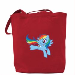 Эко-сумка Rainbow Dash run - PrintSalon