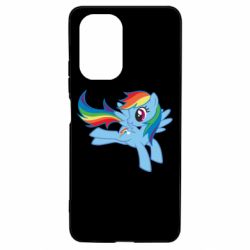 Чехол для Xiaomi Poco F3/K40 Rainbow Dash run - PrintSalon