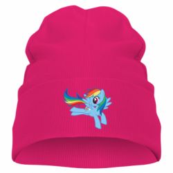 Детская шапка Rainbow Dash run - PrintSalon