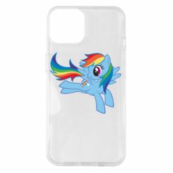 Чехол для iPhone 14 Rainbow Dash run-PrintSalon Чехол для iPhone 14 Rainbow Dash run