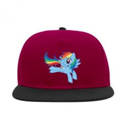 Снепбек Rainbow Dash run - PrintSalon