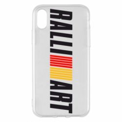Чехол для iPhone X/Xs Ralli Art Small - PrintSalon