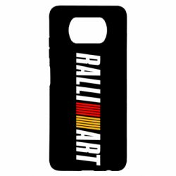 Чехол для Xiaomi Poco X3 Ralli Art Small - PrintSalon