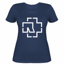 Женская футболка Ramshtain logo - PrintSalon