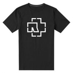 Мужская футболка премиум Ramshtain logo - PrintSalon