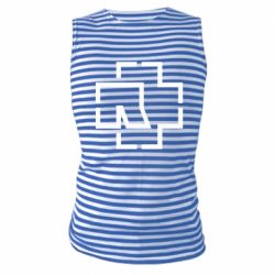 Майка-тельняшка Ramshtain logo - PrintSalon