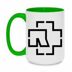 Чашка двухцветная 420ml Ramshtain logo - PrintSalon