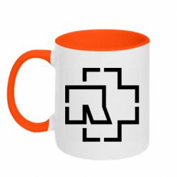 Чашка двухцветная 320ml Ramshtain logo - PrintSalon