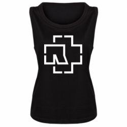 Женская майка Ramshtain logo - PrintSalon