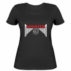 Женская футболка Ramstein and wings - PrintSalon