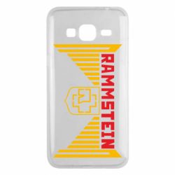 Чехол для Samsung J3 2016 Ramstein and wings - PrintSalon