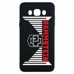 Чехол для Samsung J7 2016 Ramstein and wings - PrintSalon