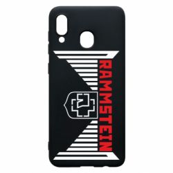 Чехол для Samsung A30 Ramstein and wings - PrintSalon