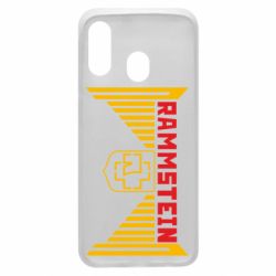 Чехол для Samsung A40 Ramstein and wings - PrintSalon