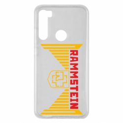 Чехол для Xiaomi Redmi Note 8 Ramstein and wings - PrintSalon