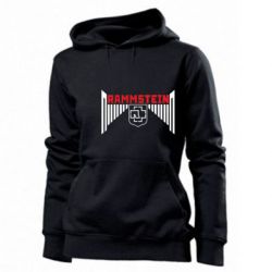 Женское худи Ramstein and wings - PrintSalon