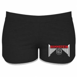 Женские шорты Ramstein and wings - PrintSalon