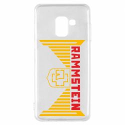 Чехол для Samsung A8 2018 Ramstein and wings - PrintSalon