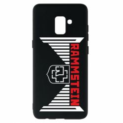 Чехол для Samsung A8+ 2018 Ramstein and wings - PrintSalon