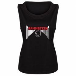 Женская майка Ramstein and wings - PrintSalon