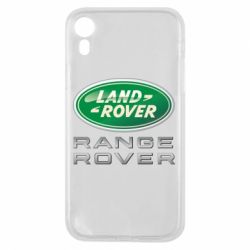 Чехол для iPhone XR Range Rover Logo Metalic - PrintSalon