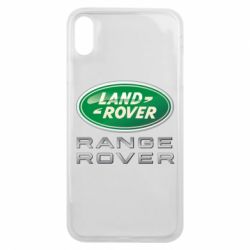 Чехол для iPhone Xs Max Range Rover Logo Metalic - PrintSalon