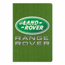 Блокнот с принто Range Rover Logo Metalic - PrintSalon