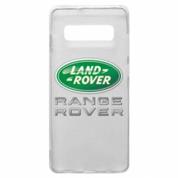 Чехол для Samsung S10+ Range Rover Logo Metalic - PrintSalon