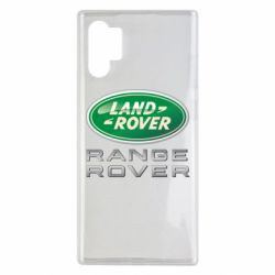 Чехол для Samsung Note 10 Plus Range Rover Logo Metalic - PrintSalon