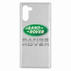 Чехол для Samsung Note 10 Range Rover Logo Metalic - PrintSalon