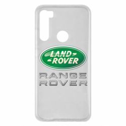Чехол для Xiaomi Redmi Note 8 Range Rover Logo Metalic - PrintSalon