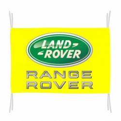 Флаг Range Rover Logo Metalic