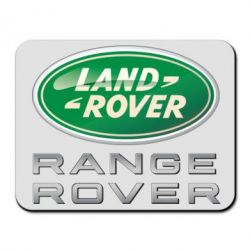 Коврик для мыши Range Rover Logo Metalic - PrintSalon