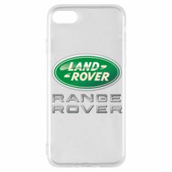 Чехол для iPhone SE 2020 Range Rover Logo Metalic - PrintSalon