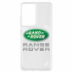 Чехол для Samsung S21 Ultra Range Rover Logo Metalic - PrintSalon