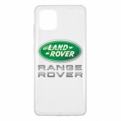 Чехол для Samsung Note 10 Lite Range Rover Logo Metalic - PrintSalon
